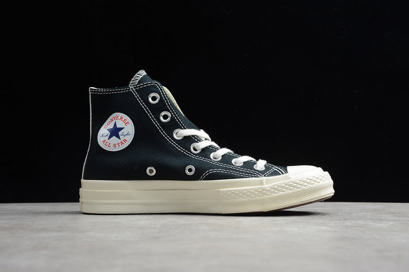 CDG CHUCK TAYLOR 70 X COMME DES GARCONS PLAY HIGH BLACK/RED