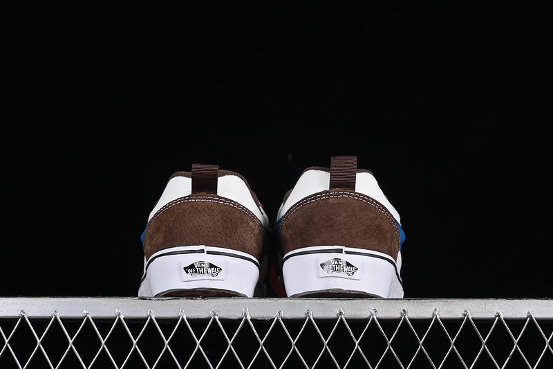 KNU SKOOL WHITE/BLUE/BROWN