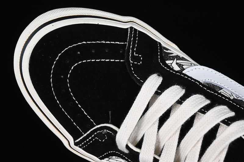 SK8-MID WHITE/BLACK GIBI