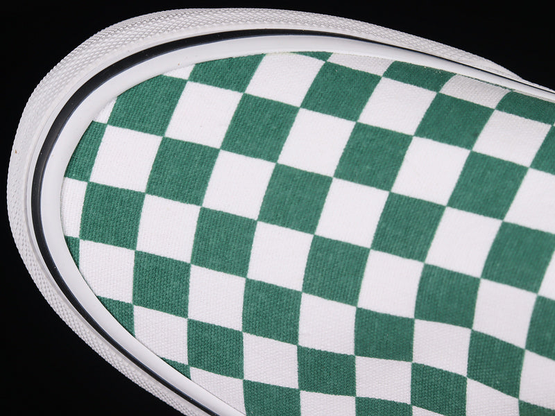 SLIP-ON GREEN/WHITE