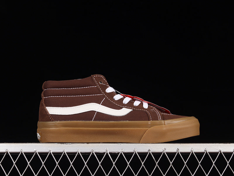 SK8-MID REISSUE DARK BROWN