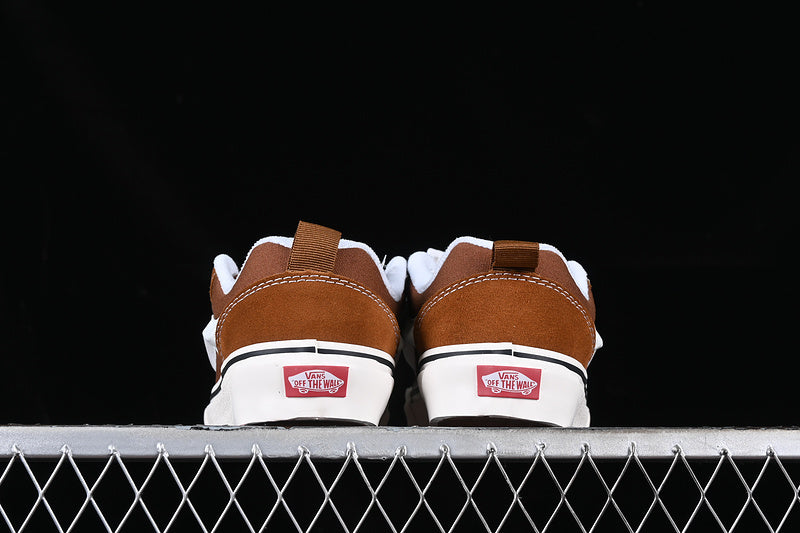 KNU SKOOL WHITE/BROWN