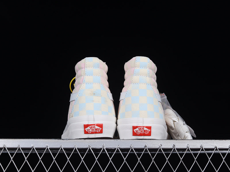 SK8-HI 38 DX MULTI-COLOR/WHITE