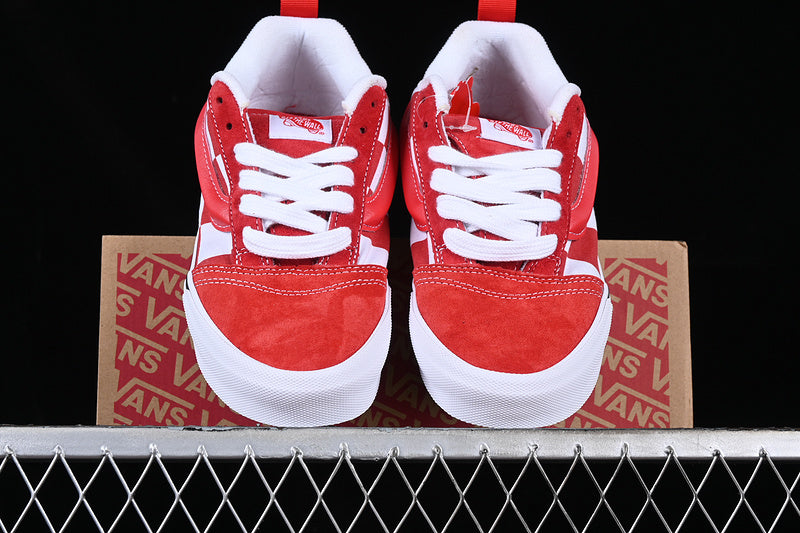 KNU SKOOL WHITE/RED