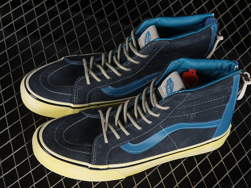 LIBERAIDERS X SK8-HI REISSUE ZIP NAVY BLUE