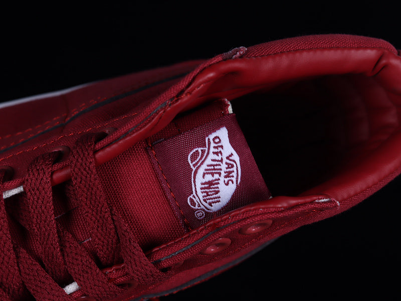 SK8-HIGH MONO RED/WHITE