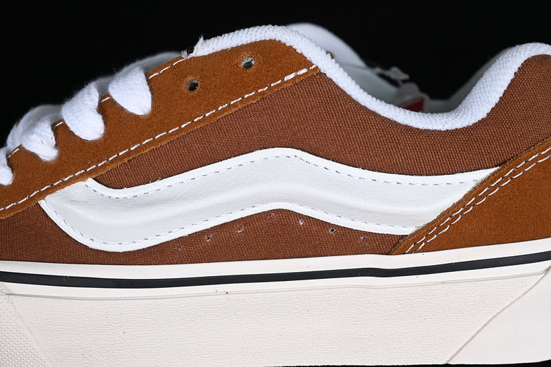 KNU SKOOL WHITE/BROWN