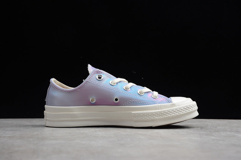 CHUCK TAYLOR ALL-STAR 70S LOW X PLAY CDG LIGHT BLUE/HIGH RISK RED