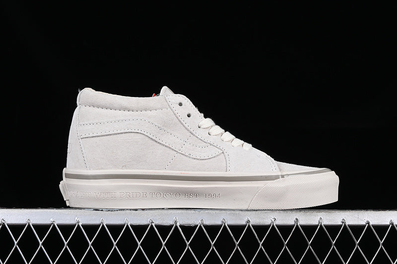 NEIGHBORHOOD X VANS SK8-MID WHITE