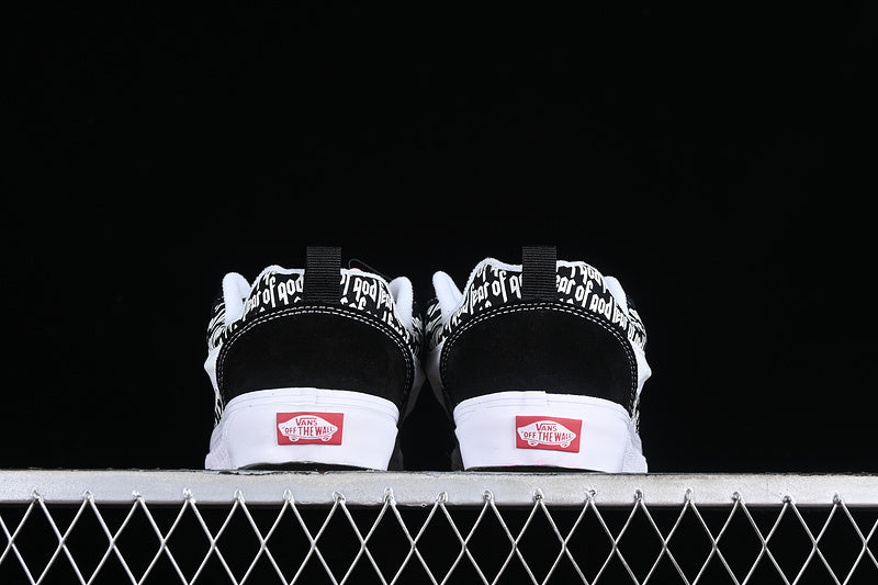 KNU SKOOL CDG BLACK/TRUE WHITE/RED