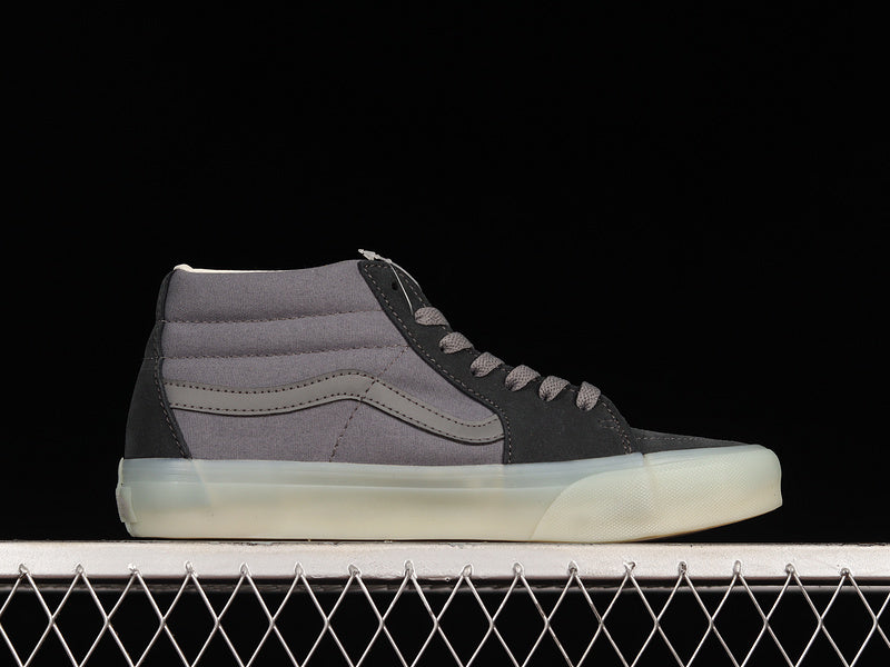 SK8-MID GRAY/CREAM WHITE/BLACK