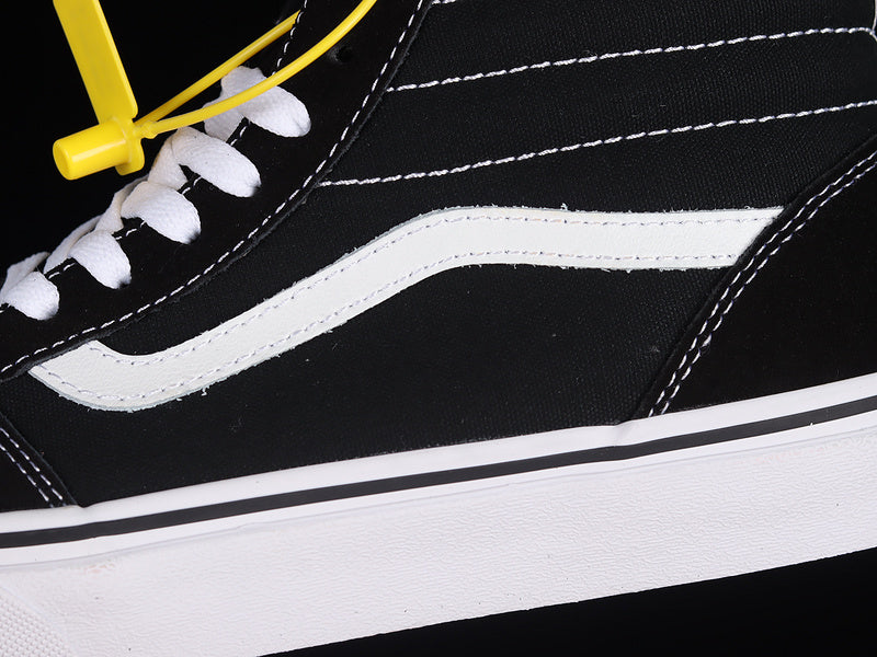 SK8-HIGH SUEDE CANVAS BLACK