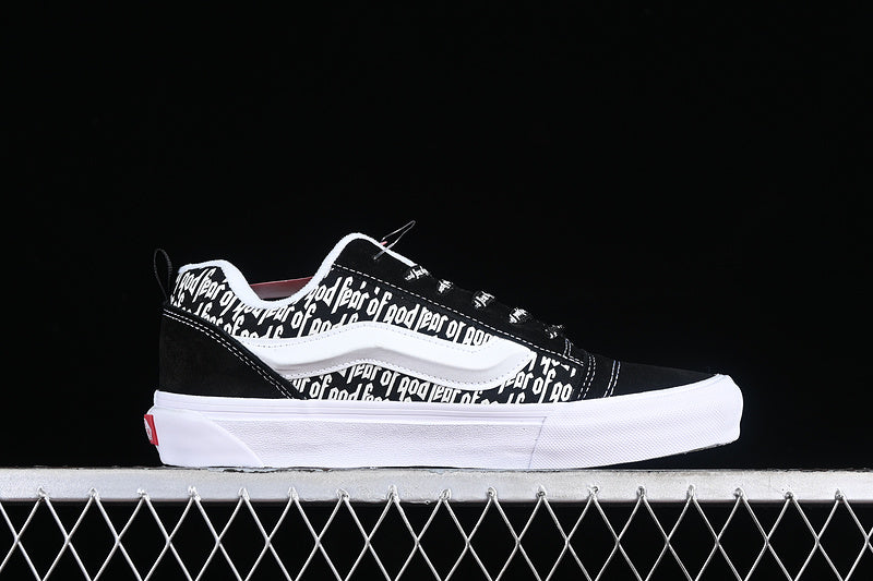 KNU SKOOL CDG BLACK/TRUE WHITE/RED