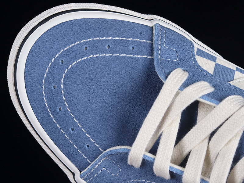 SK8-MID CHECKERBOARD HAZE BLUE/WHITE/BLACK