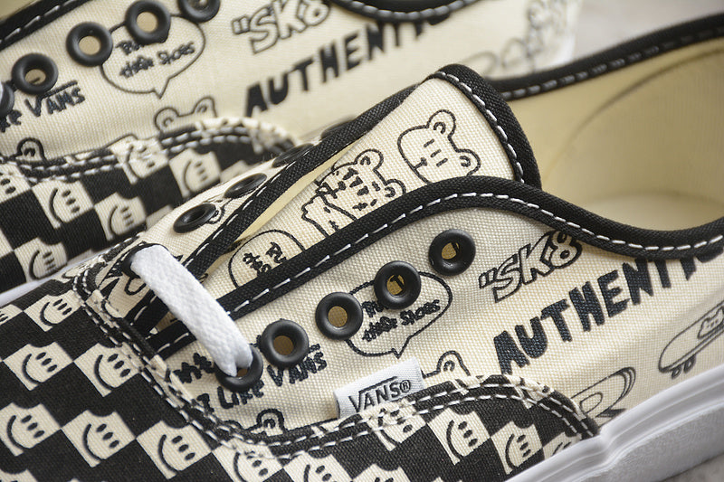 OTW NUTTSH X AUTHENTIC BLACK/WHITE