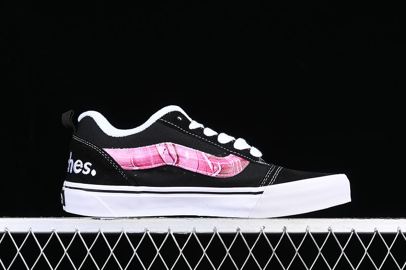 PEACHES X VANS KNU SKOOL BLACK/PINK/WHITE