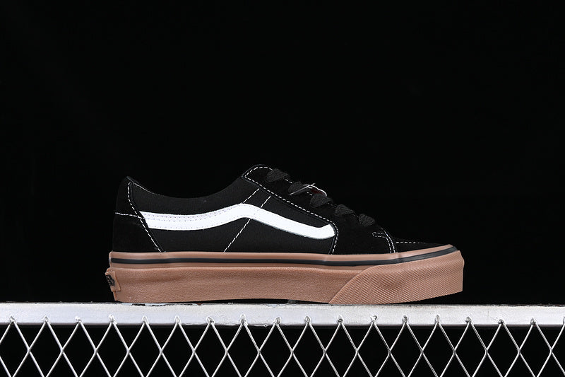 SK8-LOW BLACK/BROWN