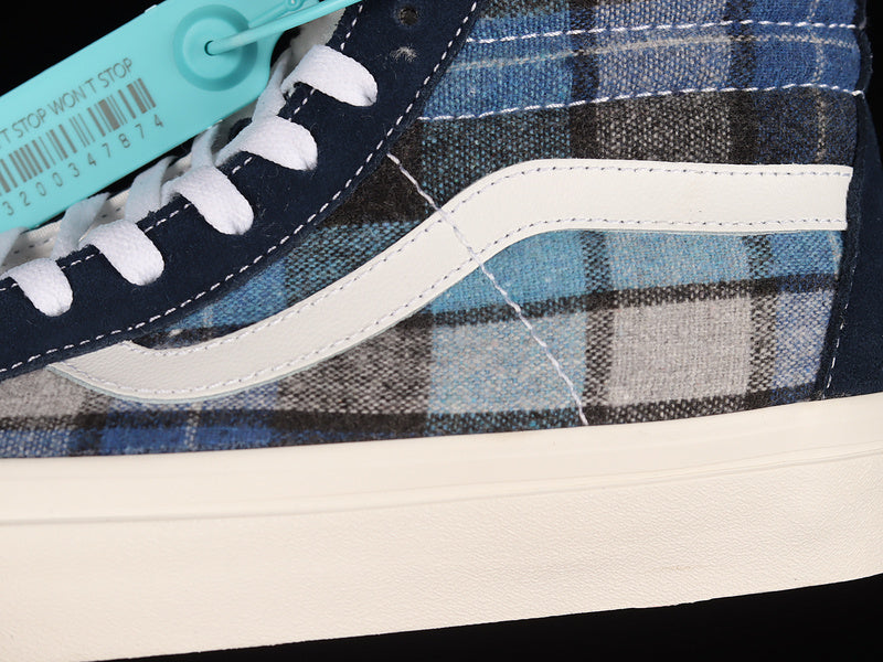 PENDLETON X UA SK8-HI 38 DX BLUE/BEIGE/BLACK