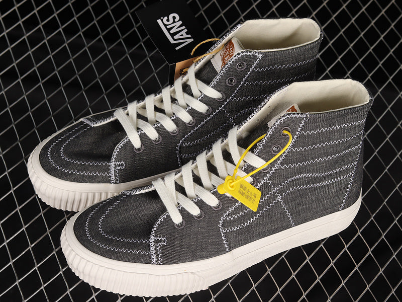 SK8-HIGH SHOES GREY/WHITE