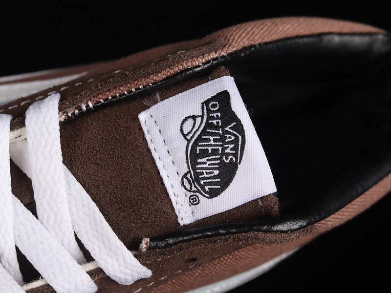 SK8-MID VAULT LX BROWN/WHITE