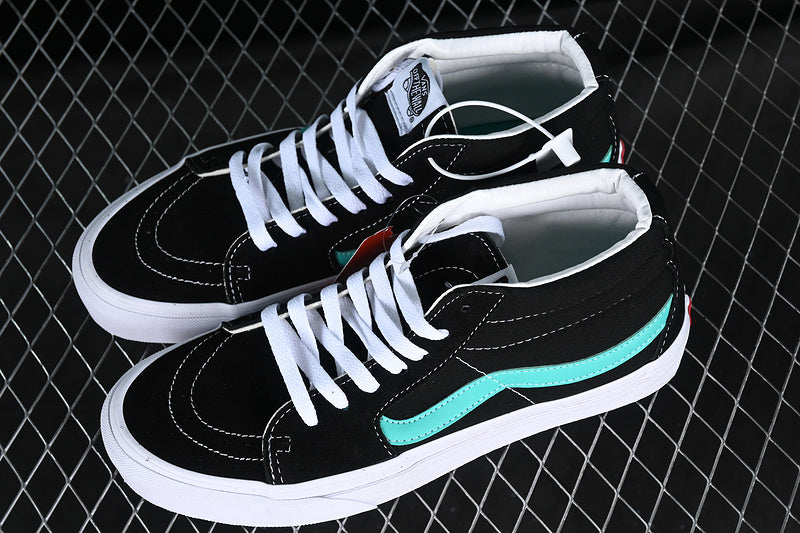 SK8-MID WHITE/BLACK/GREEN