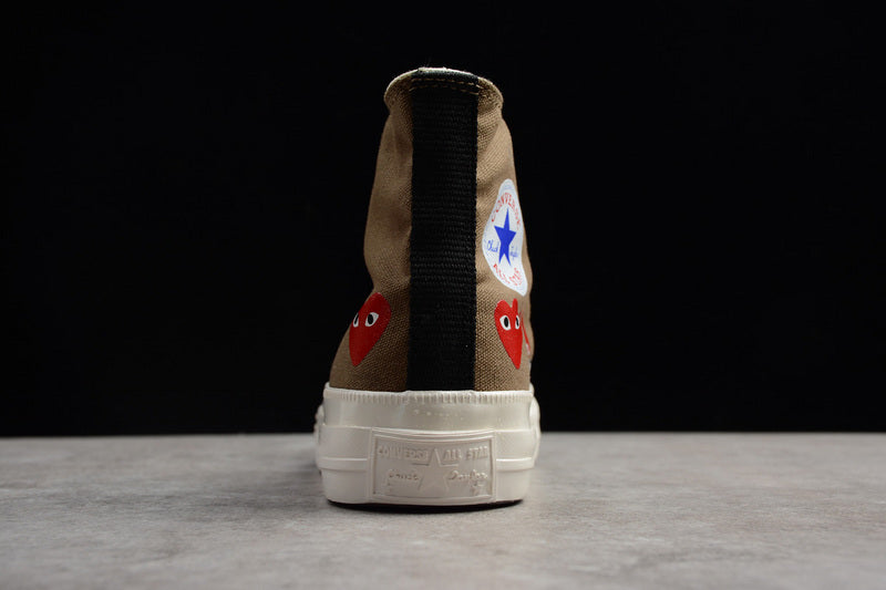 CONVERSE CDG X CONVERSE CHUCK TAYLOR 70S HI/OX 18SS BROWN