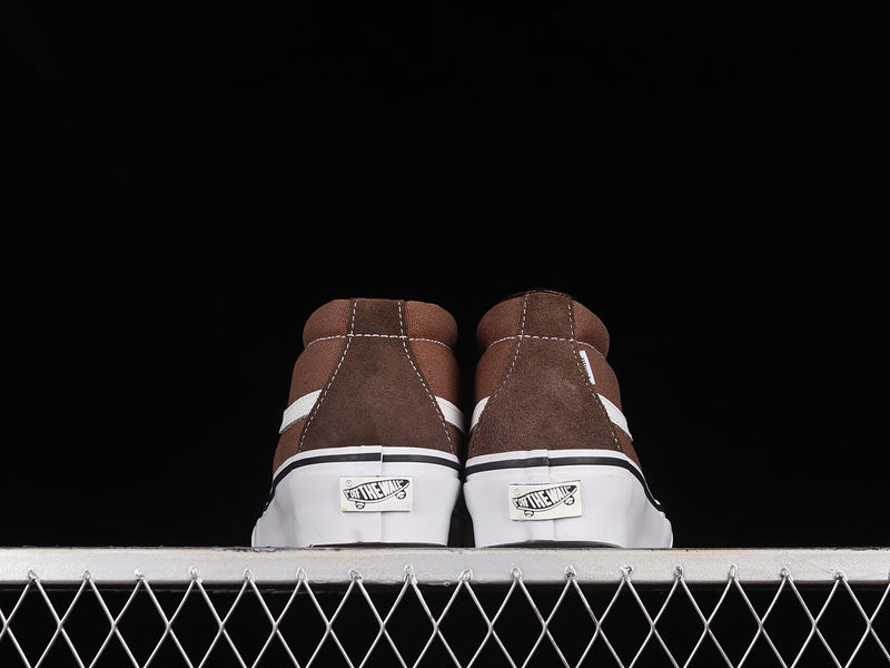 SK8-MID VAULT LX BROWN/WHITE