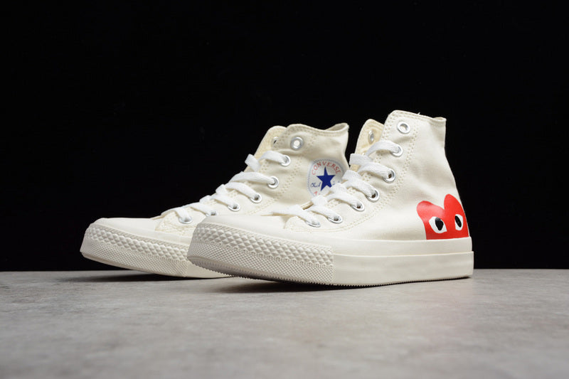 CDG PLAY X CONVERSE CHUCK TAYLOR 1970S