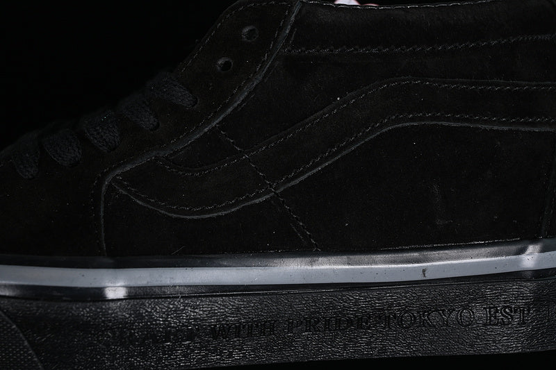 NEIGHBORHOOD X VANS SK8-MID BLACK