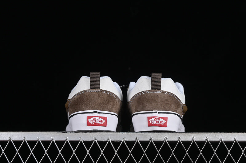 KNU SKOOL WHITE/BROWN