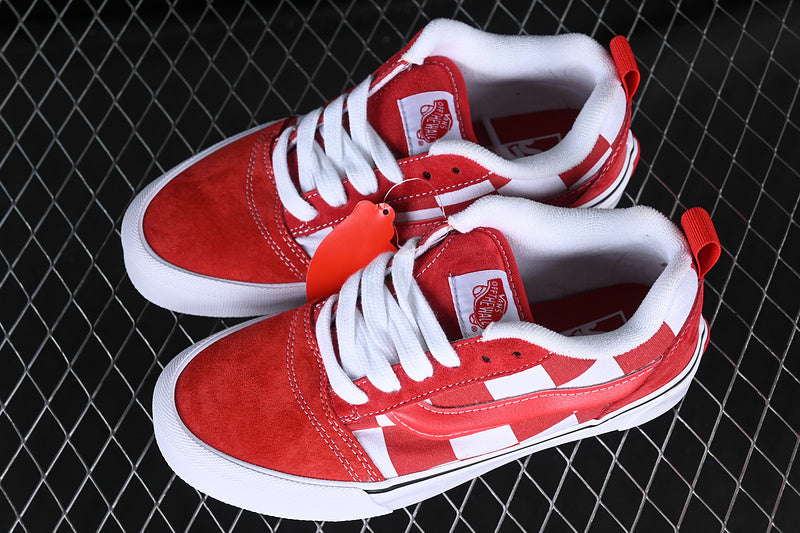 KNU SKOOL WHITE/RED