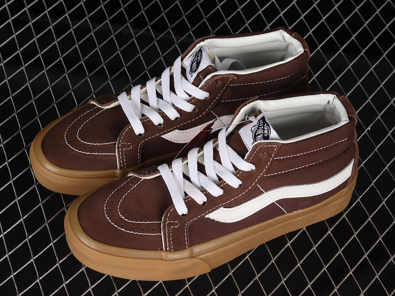 SK8-MID REISSUE DARK BROWN