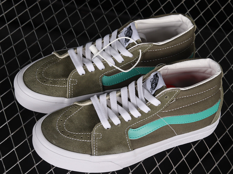 SK8-MID REISSUE DEEP LICHEN GREEN