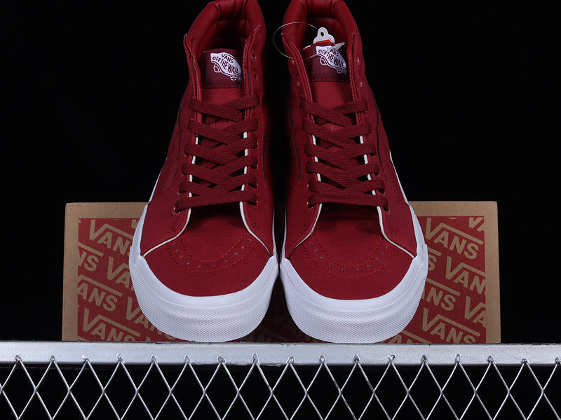 SK8-HIGH MONO RED/WHITE