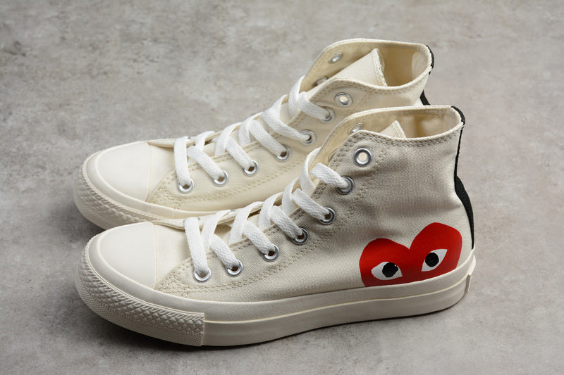 CDG PLAY X CONVERSE CHUCK TAYLOR 1970S