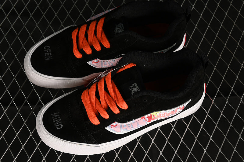 KNU SKOOL BLACK/ORANGE/WHITE