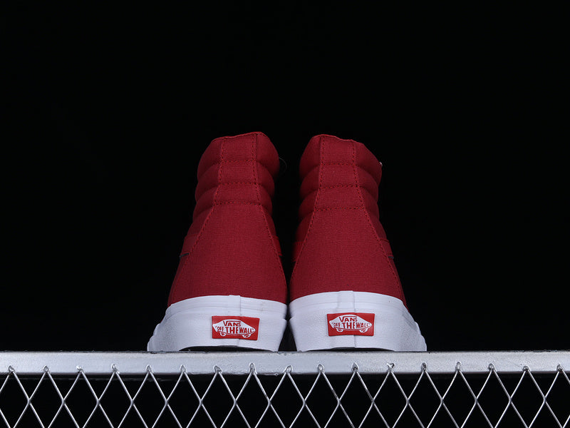 SK8-HIGH MONO RED/WHITE