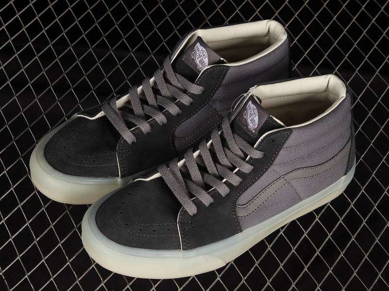 SK8-MID GRAY/CREAM WHITE/BLACK