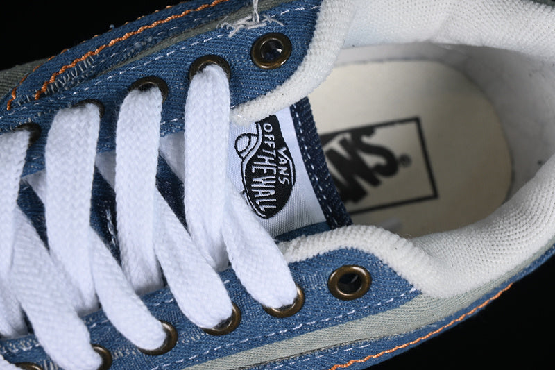 KNU SKOOL WHITE/BLUE/GREEN