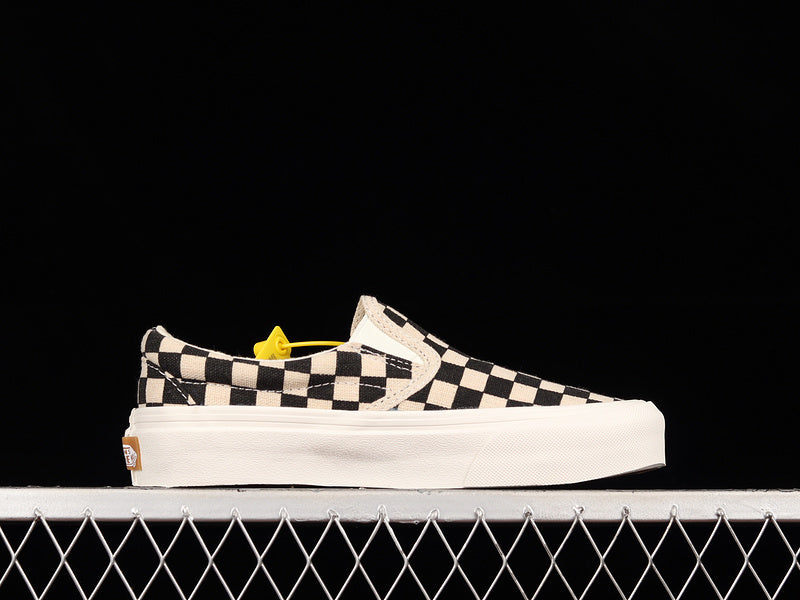 SLIP-ON ECO THEORY CHECKERBOARD BEIGE