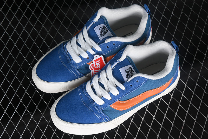 KNU SKOOL WHITE/BLUE/ORANGE