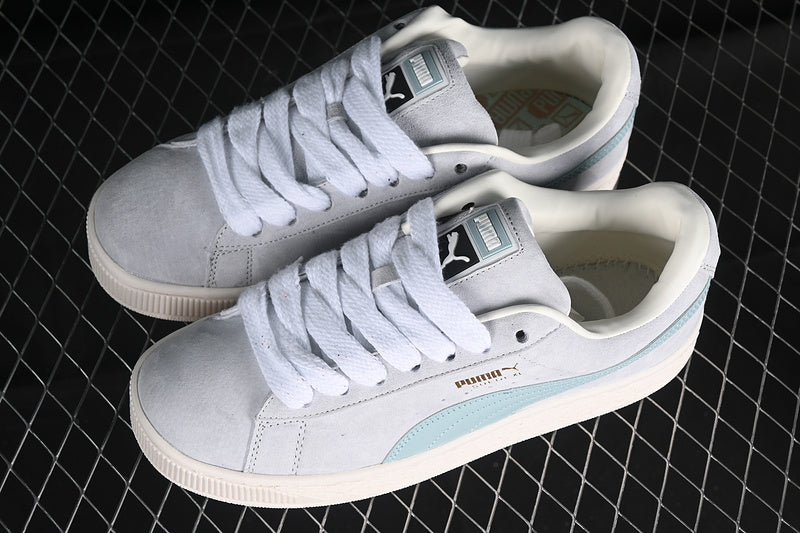 SUEDE XL WHITE/GREY/GREEN