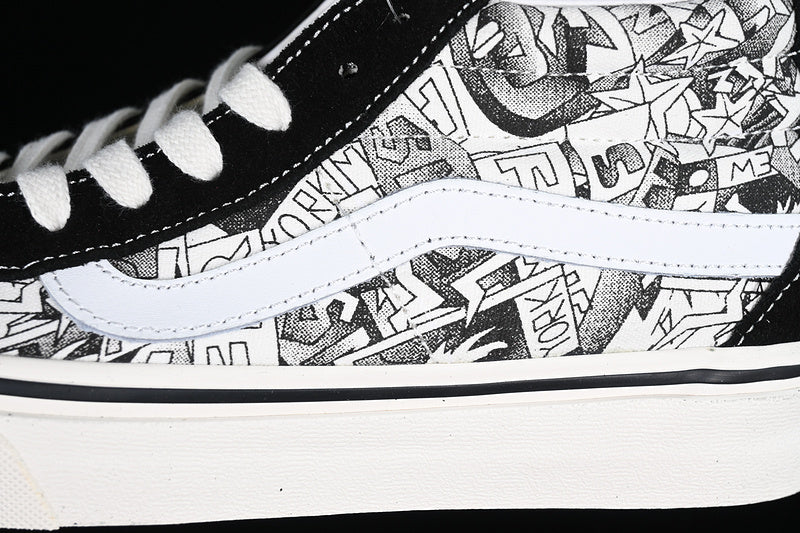 SK8-MID WHITE/BLACK GIBI