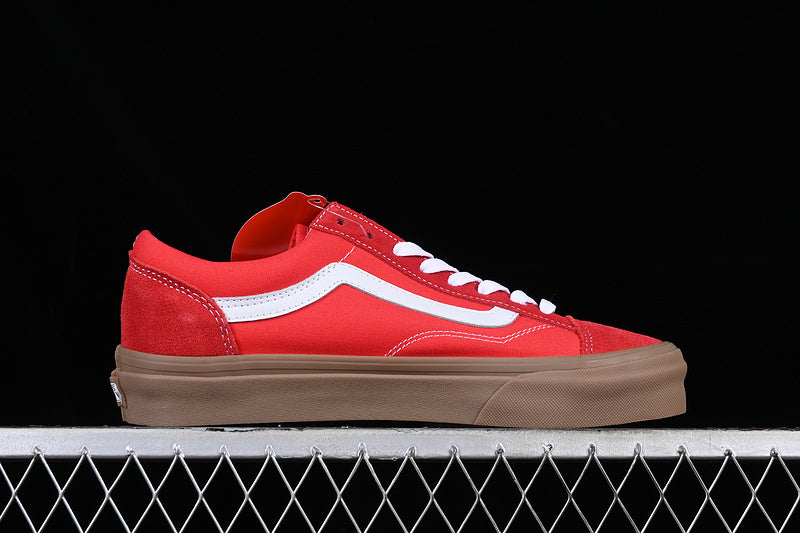 STYLE 36 GUM RED/WHITE/BROWN