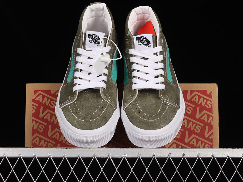 SK8-MID REISSUE DEEP LICHEN GREEN