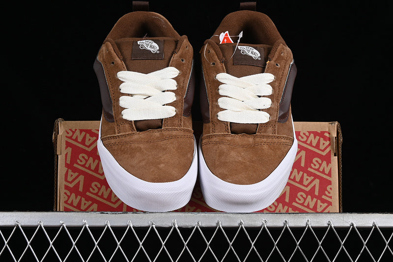 KNU SKOOL WHITE/BROWN