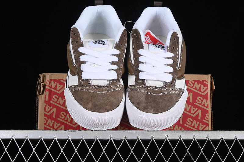 KNU SKOOL WHITE/BROWN