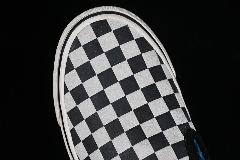 LIBERAIDERS X VANS SLIP-ON WHITE/BLACK/BLUE