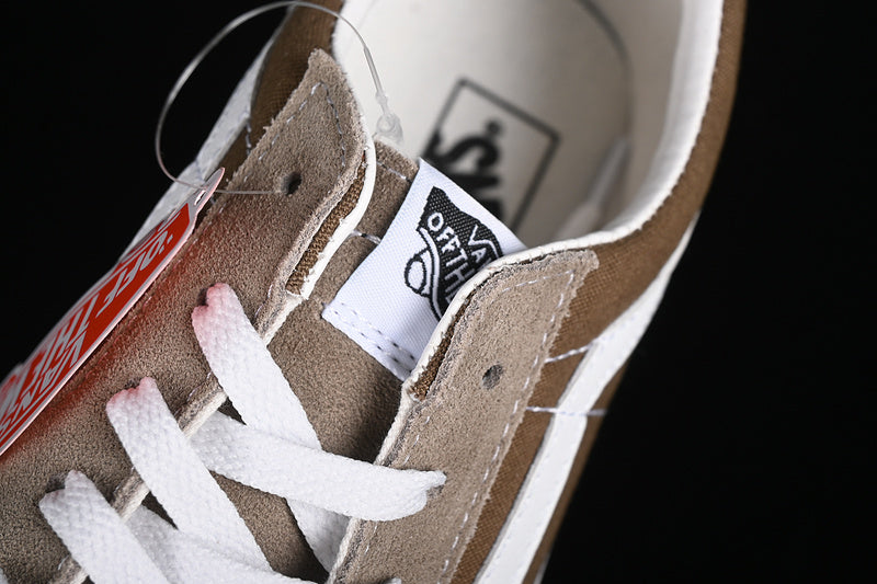 SK8-LOW WHITE/BROWN