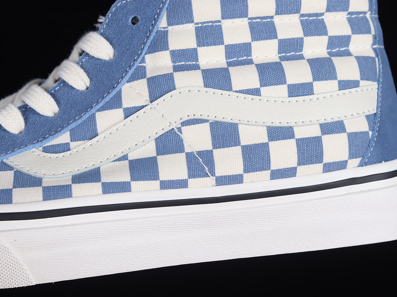 SK8-MID CHECKERBOARD HAZE BLUE/WHITE/BLACK